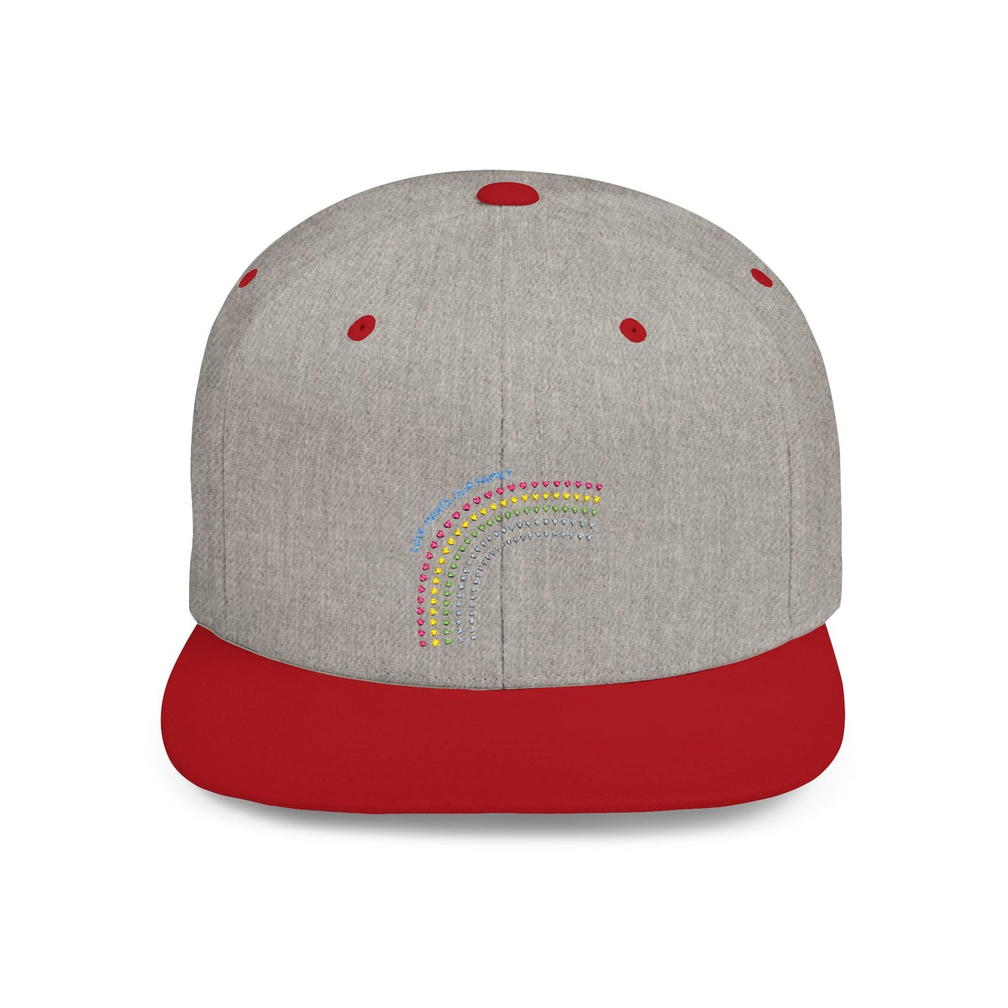 PRIDE LGBTQ+ FAMILY Snapback Cap, Fertility Awareness Hat, Embroidered Snapback, Pride Family matching caps