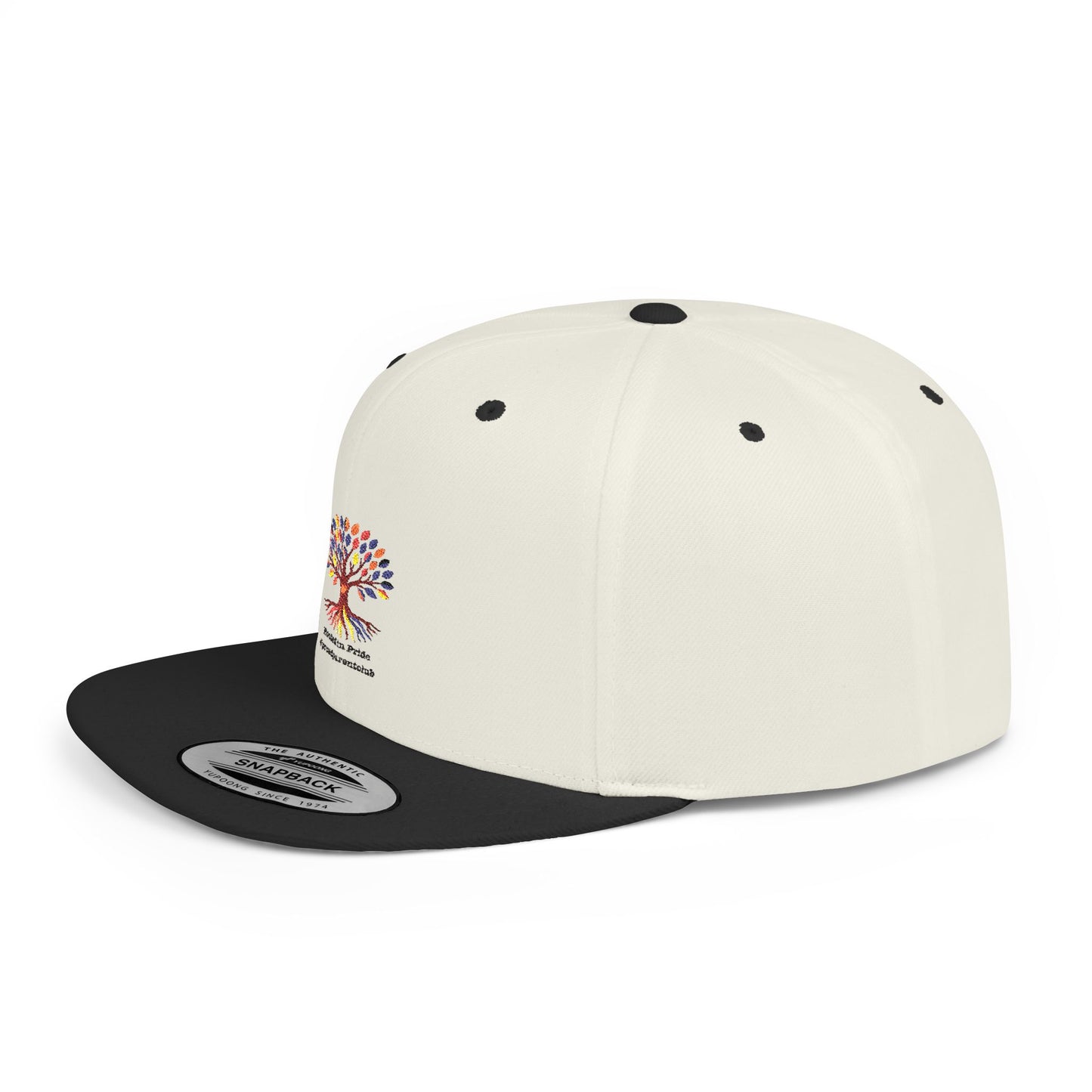 Snapback Cap Proud Parent of LGBTQ Offspring for Pride Support