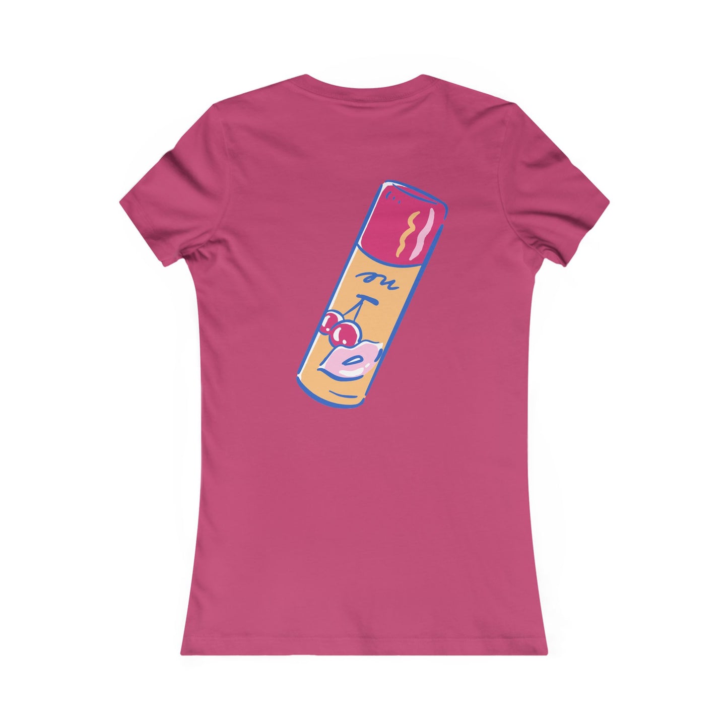 cherry chapstick I kissed a girl Tee - Queer- Women's Favorite Shirt