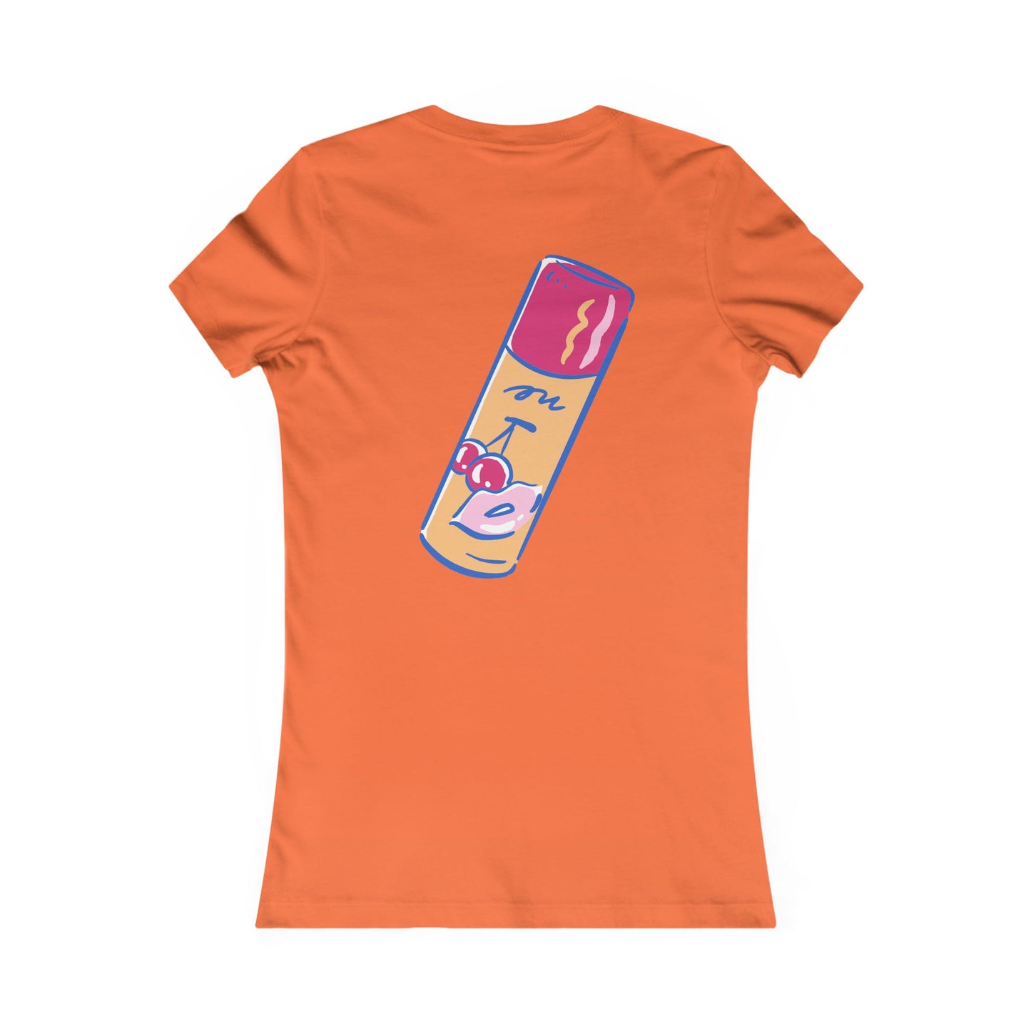 cherry chapstick I kissed a girl Tee - Queer- Women's Favorite Shirt