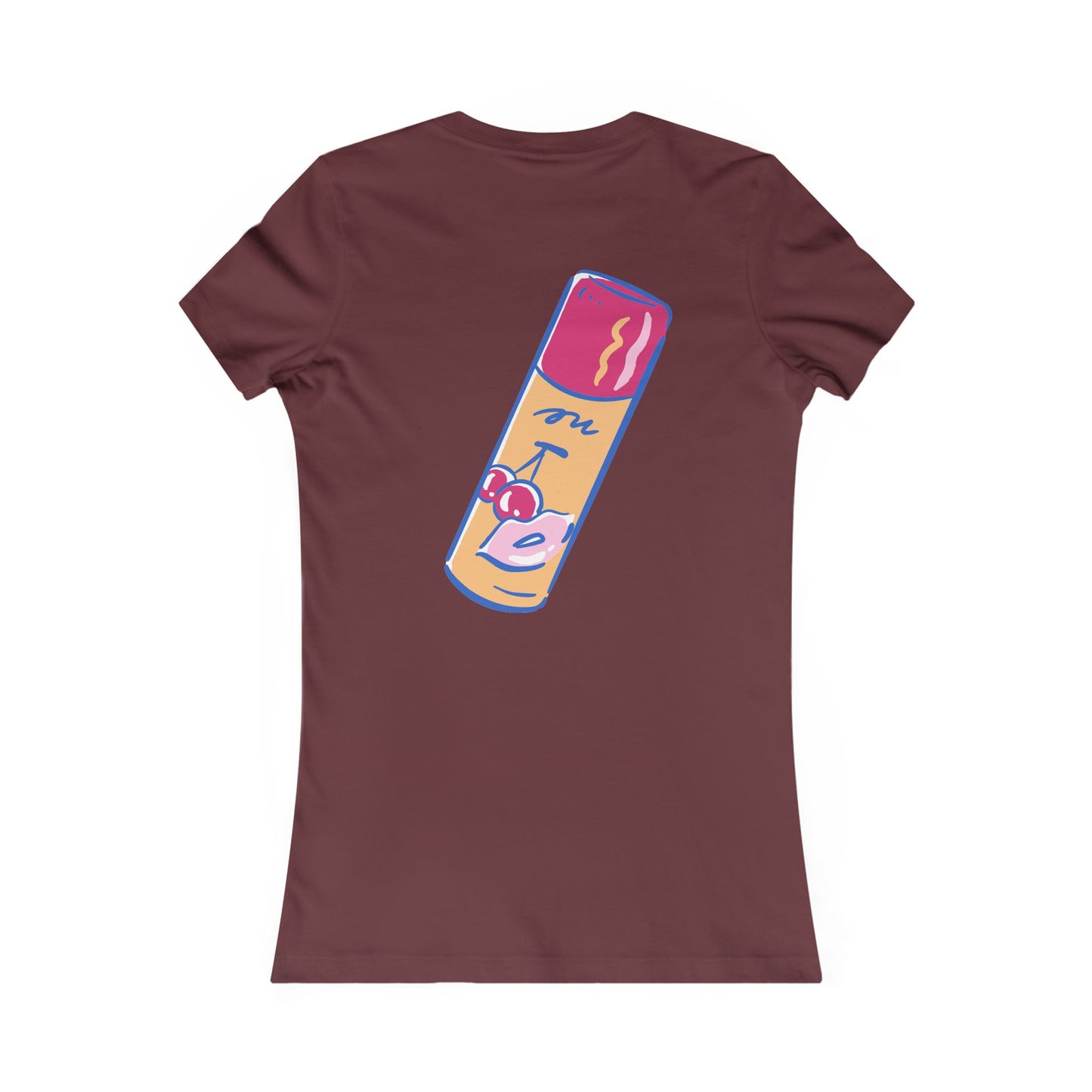 cherry chapstick I kissed a girl Tee - Queer- Women's Favorite Shirt
