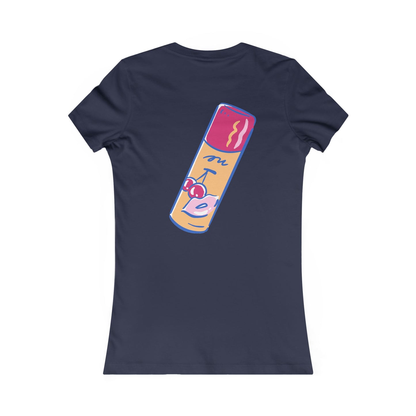 cherry chapstick I kissed a girl Tee - Queer- Women's Favorite Shirt