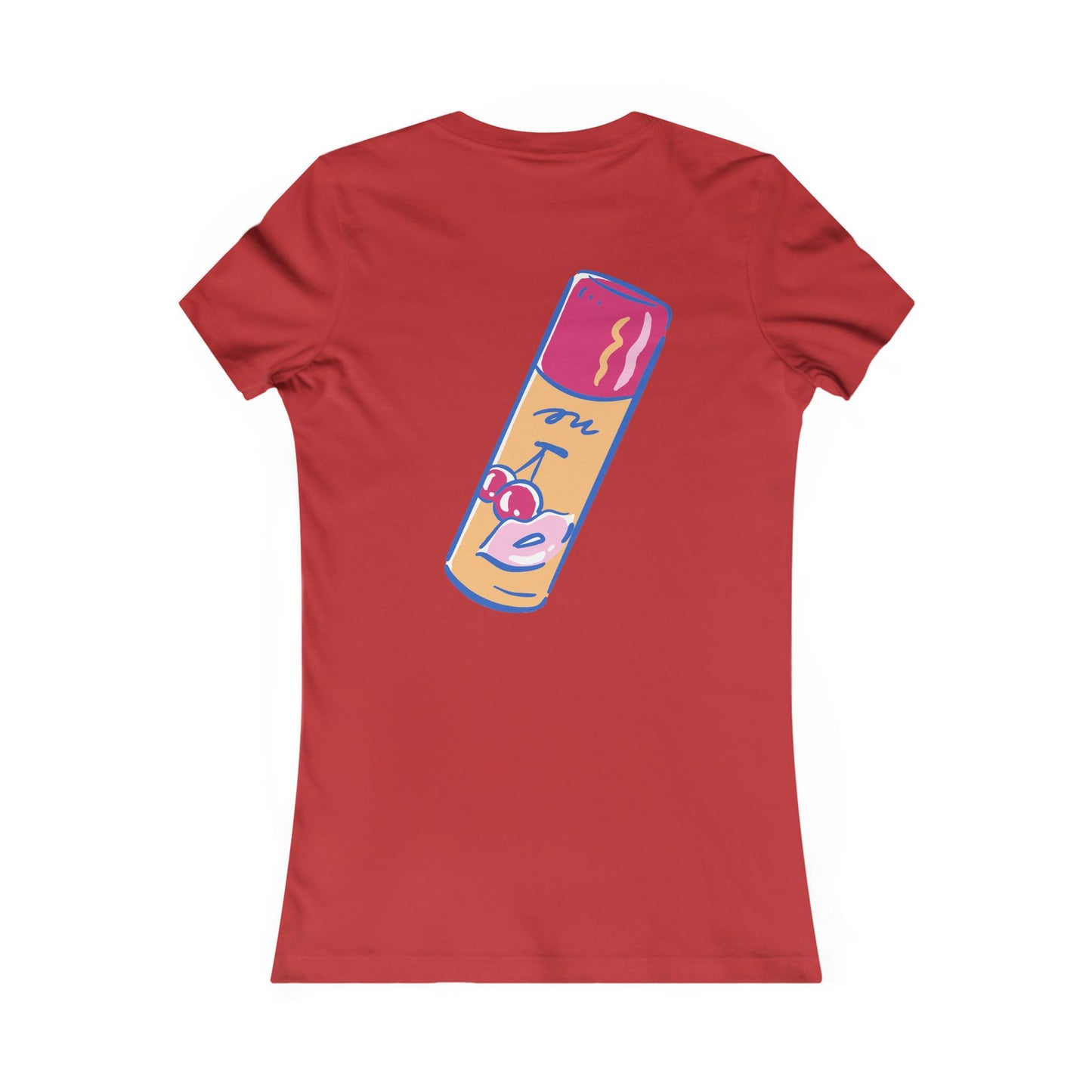 cherry chapstick I kissed a girl Tee - Queer- Women's Favorite Shirt