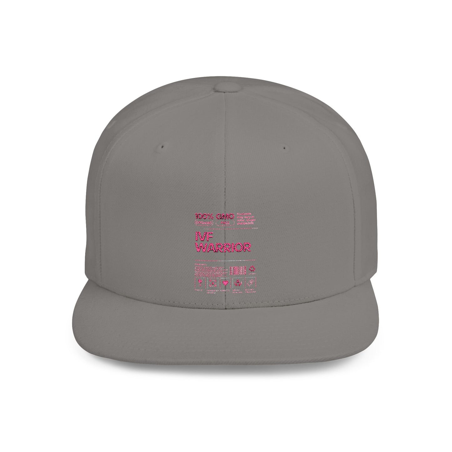IVF Warrior Snapback Cap, Fertility Awareness Hat, Embroidered Snapback, Infertility Support Cap, Snapback Cap for IVF Journey