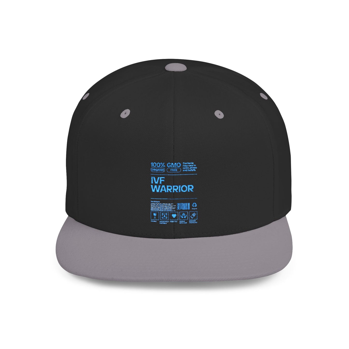 IVF Warrior Snapback Cap, Fertility Awareness Hat, Embroidered Snapback, Infertility Support Cap, Snapback Cap for IVF Journey