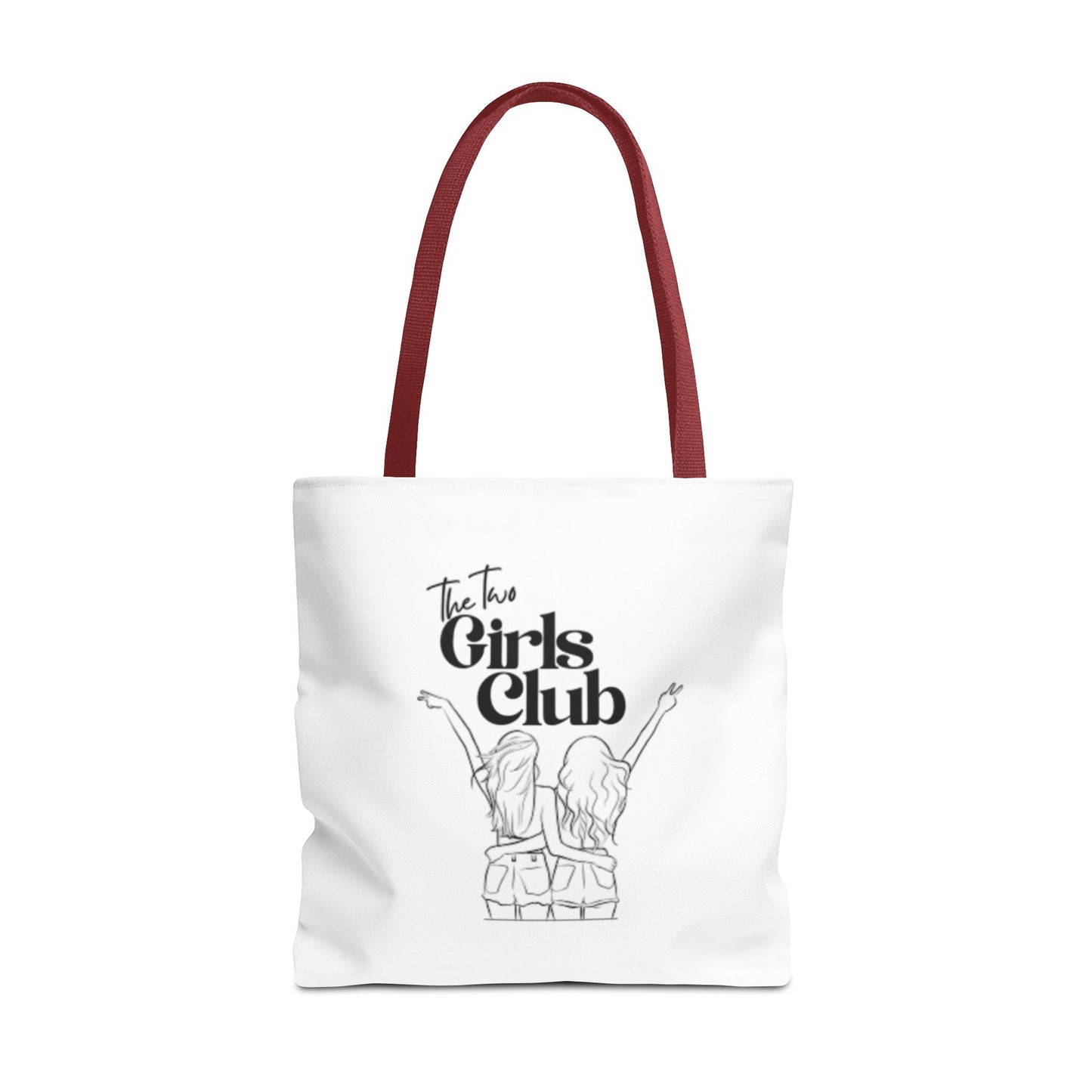 The Two Girls Club PRIDE Girls who like girls Tote Bag - Stylish & Fun for lesbian Friends!