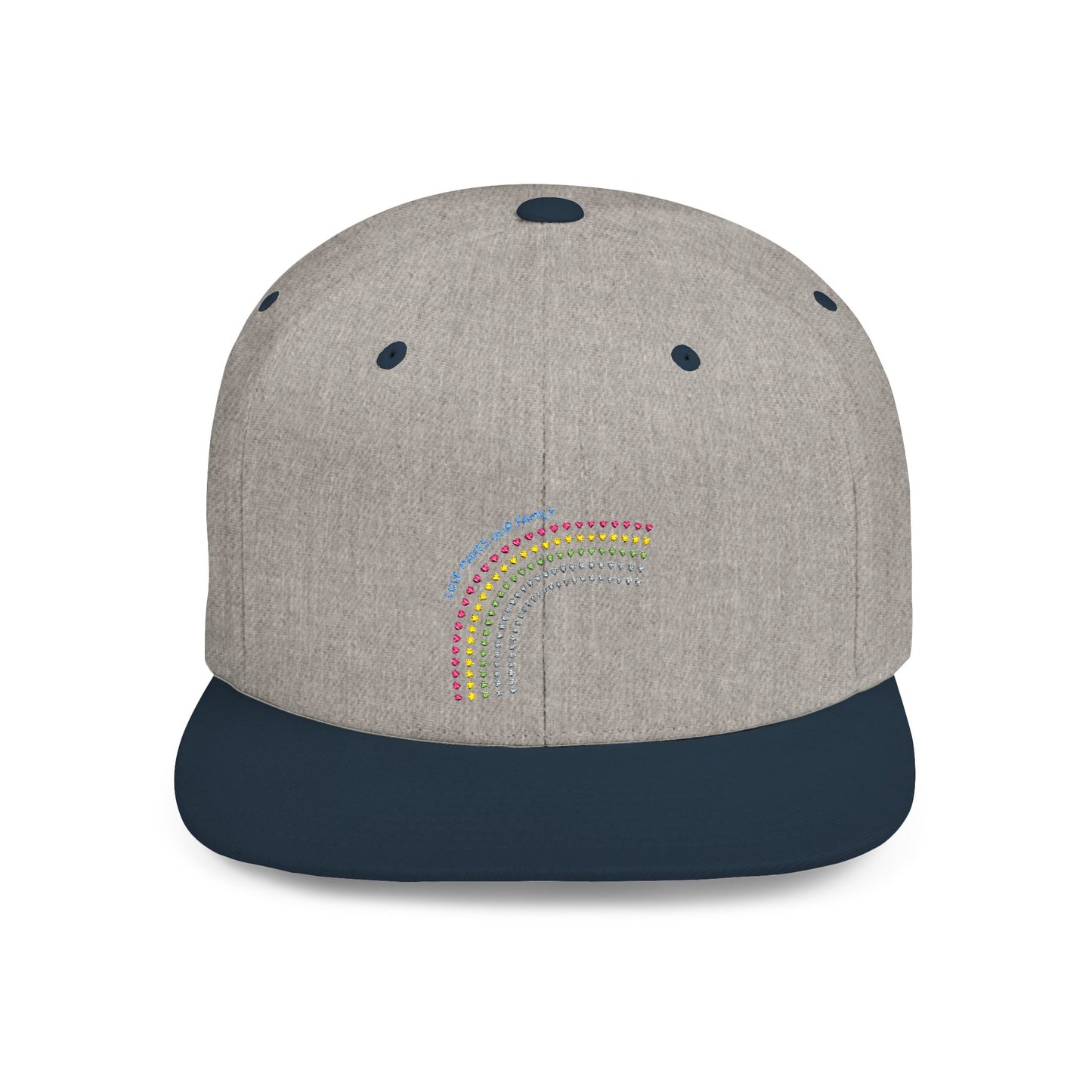 PRIDE LGBTQ+ FAMILY Snapback Cap, Fertility Awareness Hat, Embroidered Snapback, Pride Family matching caps