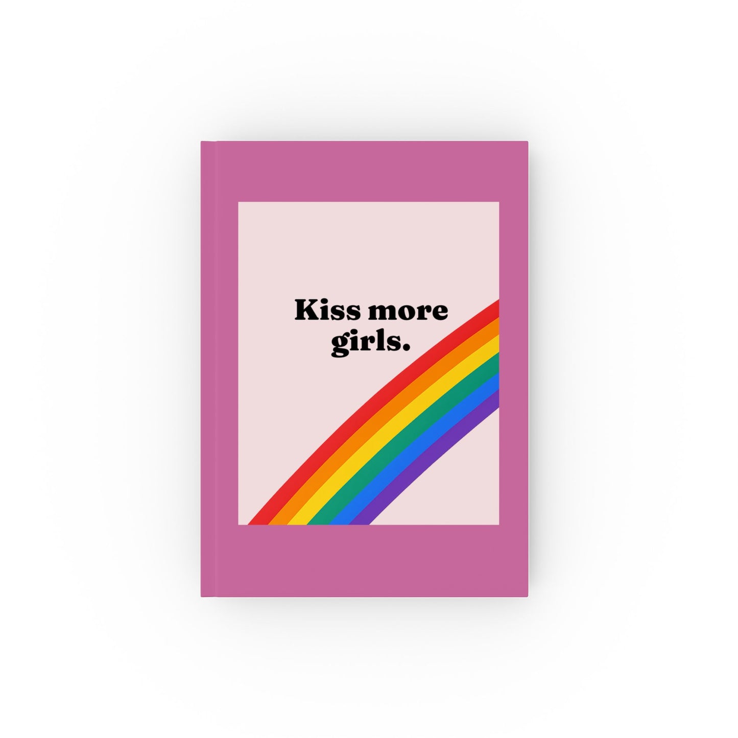 Lesbian Hard Backed kiss girls Journal - Cute To-Do List Design for Creative Minds