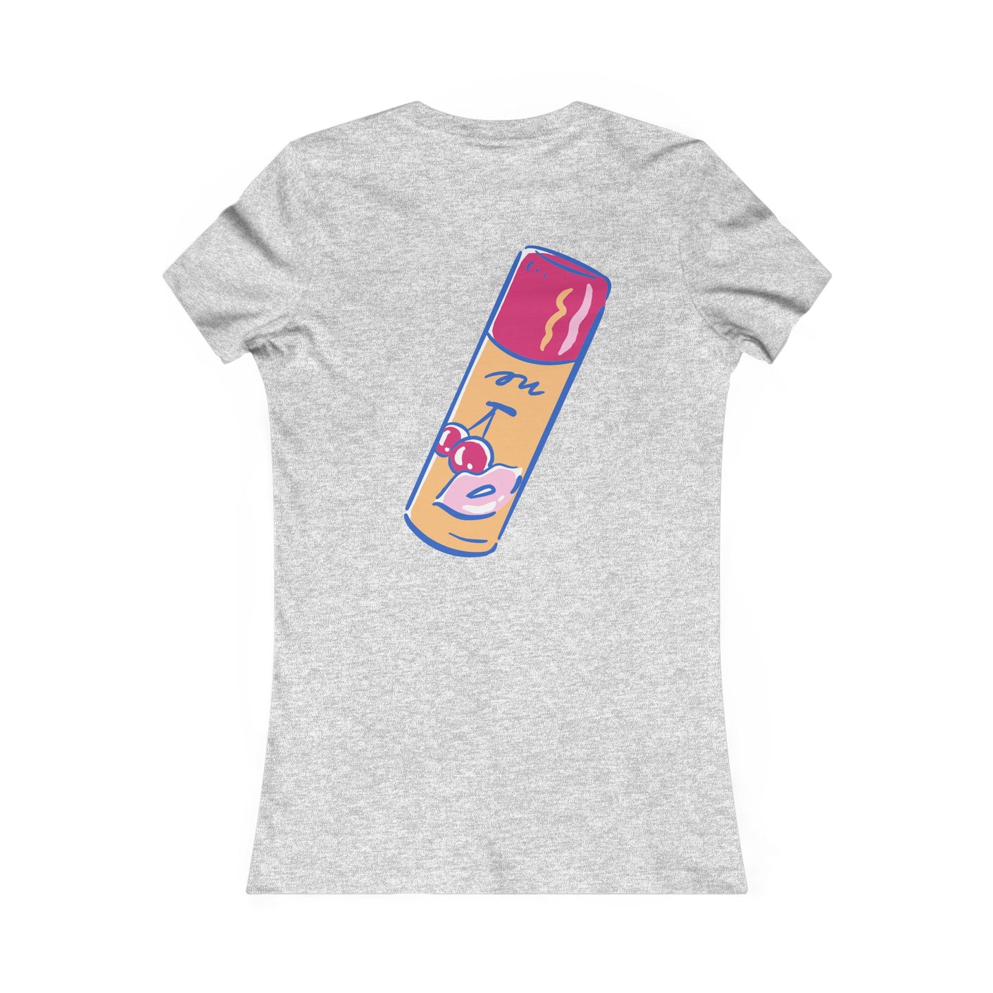 cherry chapstick I kissed a girl Tee - Queer- Women's Favorite Shirt
