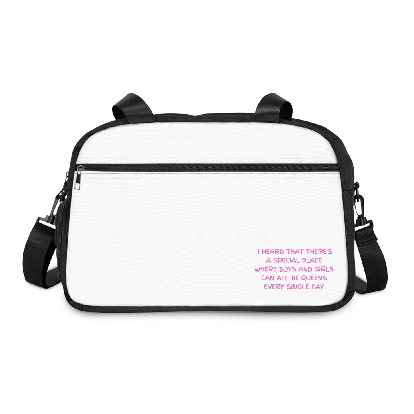 Queer Pink Pony Club Weekend Bag - Proud Queer & Here bag for an overnight stay