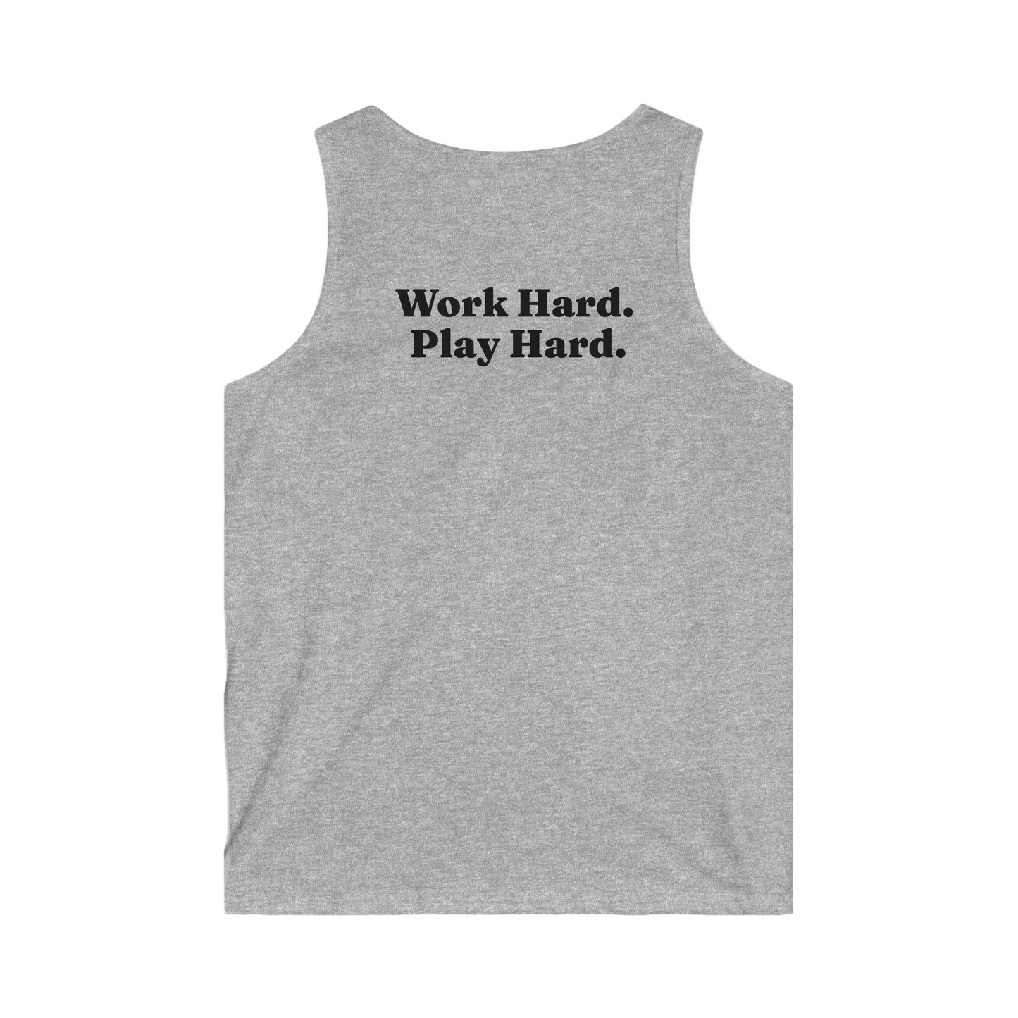 LGBTQ Bear's Fitness Tank Top - Work Hard Play Hard