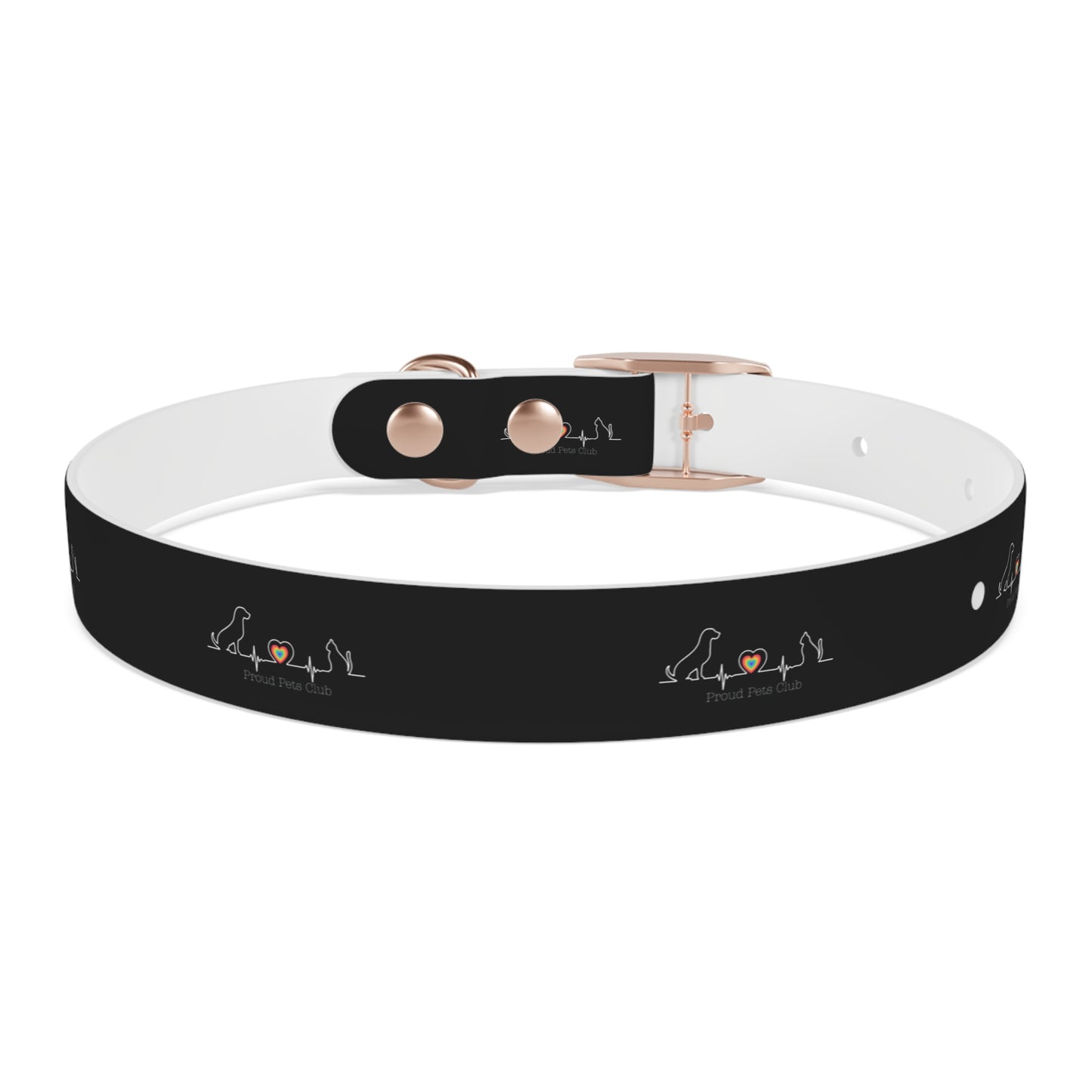 Dog Collar - LGBTQ Proud Pets Club Collar for Pet Dog in LGBTQ Family