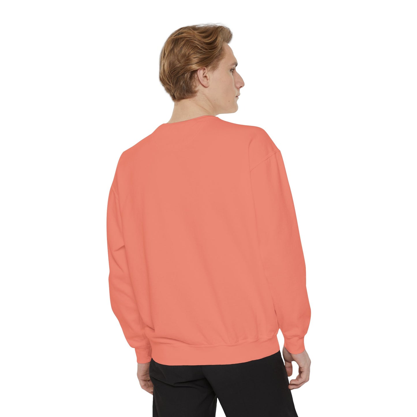 PRIDE MUMS2 Dot Rainbow Sweatshirt, Unisex Garment-Dyed Sweatshirt, Cozy Layering Piece, Perfect for Science Lovers, Gift for LGBTQ+ Ally