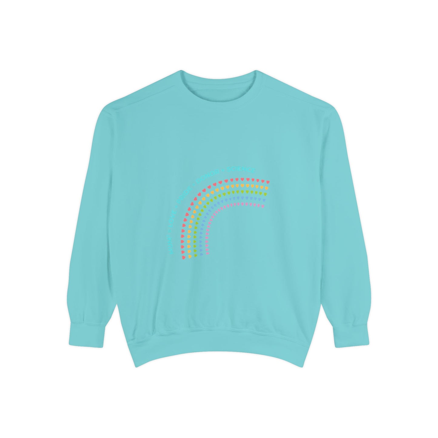 PRIDE MUMS Colorful Pride & Science Sweatshirt, Unisex Fashion, LGBTQ+ Apparel, Comfortable Casual Wear, Perfect Gift for Pride Month