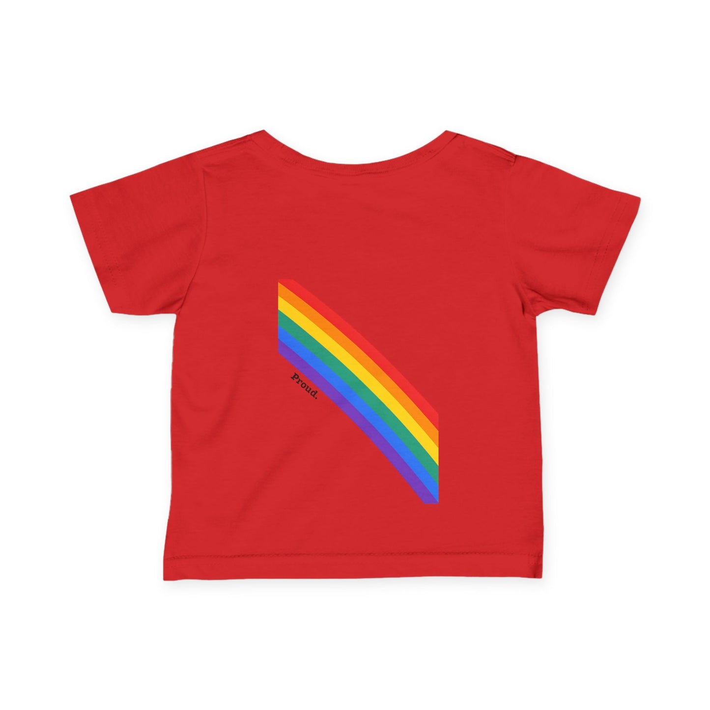 Rainbow Pride Infant Tee - Celebrate Love and Diversity
