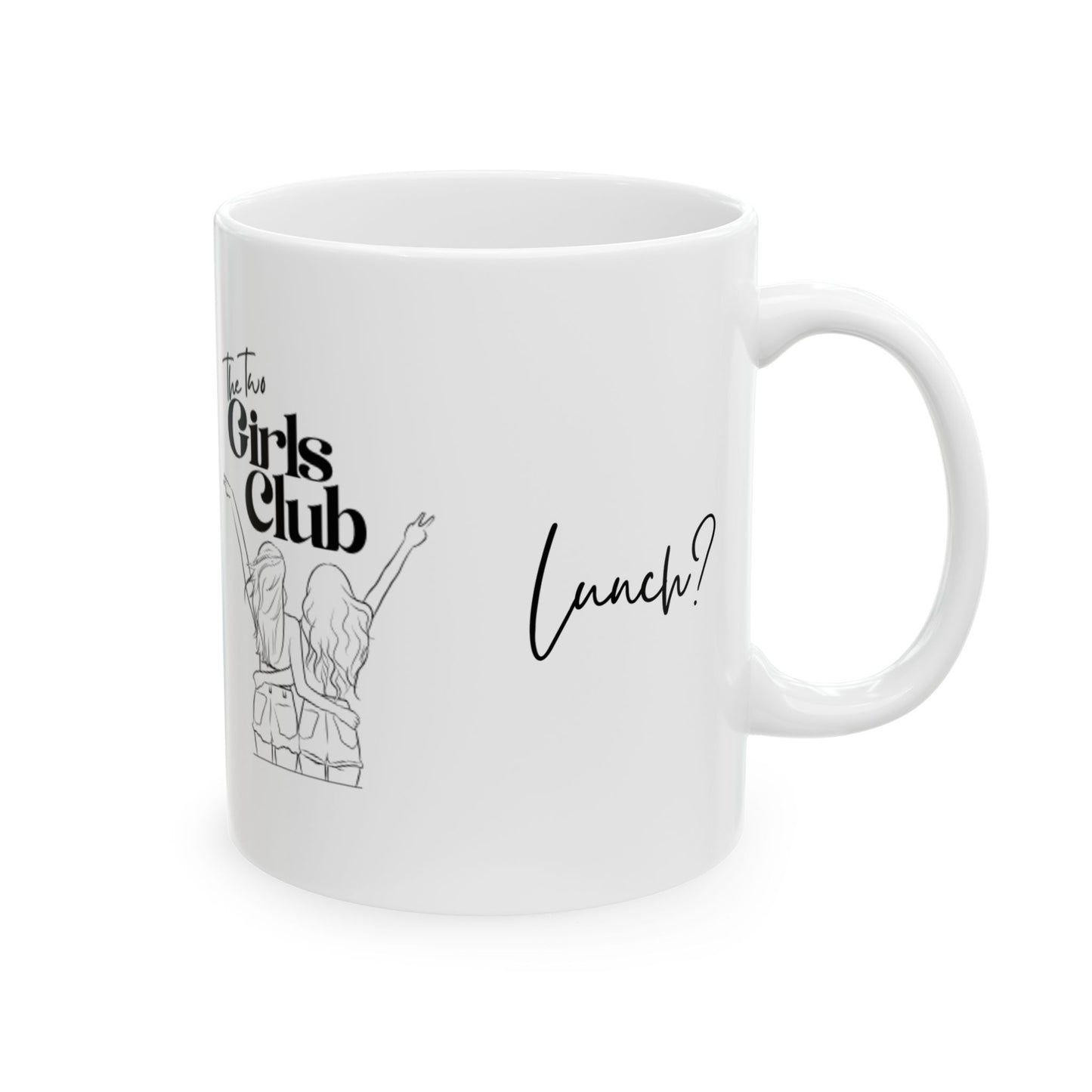 The Two Girls Club celebrates Lesbian Pride with a naughty Mug, Girls who like girls Mug, Sassy Lyrics Coffee Cup, LGBTQ Tea Mug,