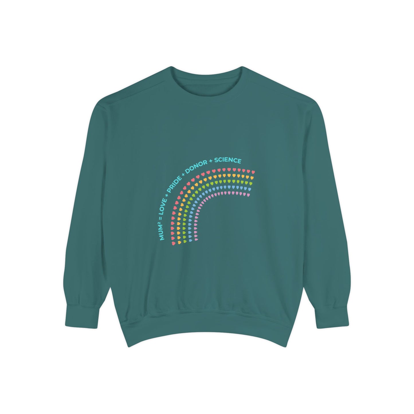 PRIDE MUMS Colorful Pride & Science Sweatshirt, Unisex Fashion, LGBTQ+ Apparel, Comfortable Casual Wear, Perfect Gift for Pride Month