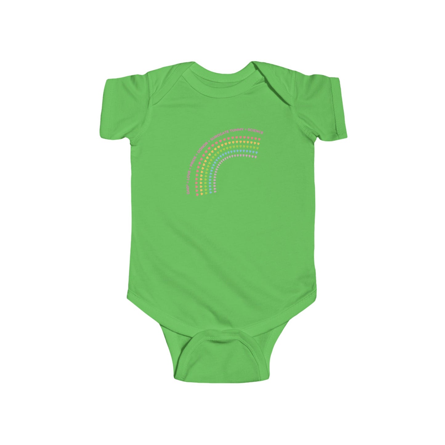 PRIDE Family Two Dads LGBTQ+ Onesie, Baby Shower Gift, Fun Babywear, Adorable Infant Apparel, Perfect for Celebrations