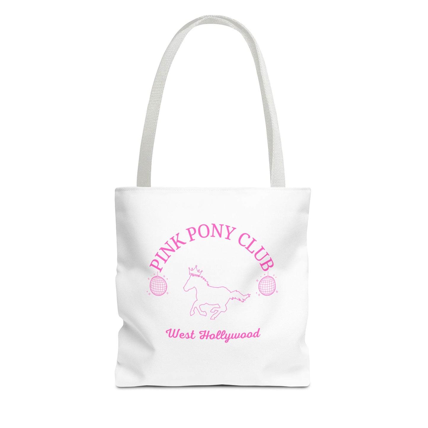 Queers & Queens Pink Pony Club Tote Bag - Stylish & Fun for LGBTQ