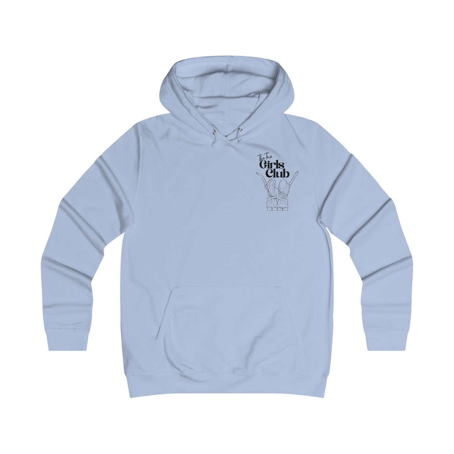 QUEER 2Girls Club Hoodie - Stylish & Playful College Apparel
