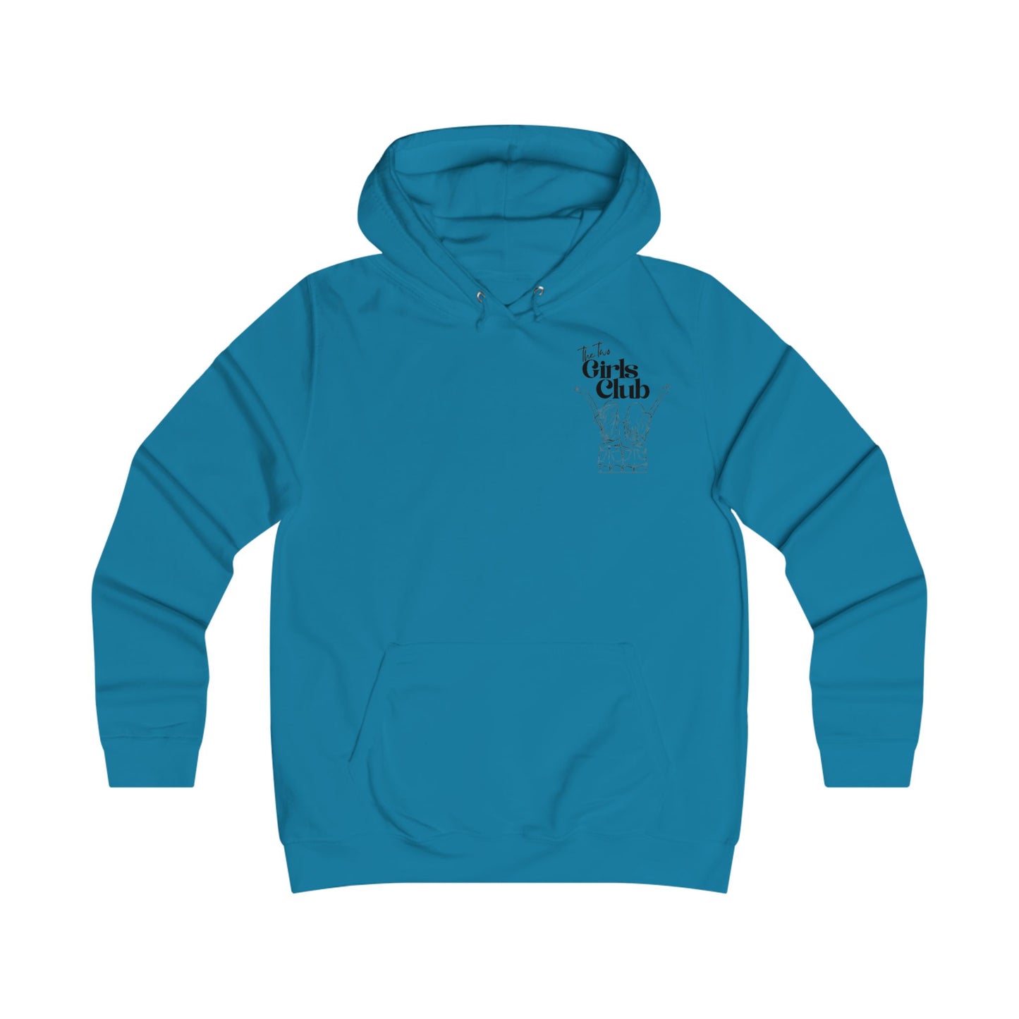 QUEER 2Girls Club Hoodie - Stylish & Playful College Apparel
