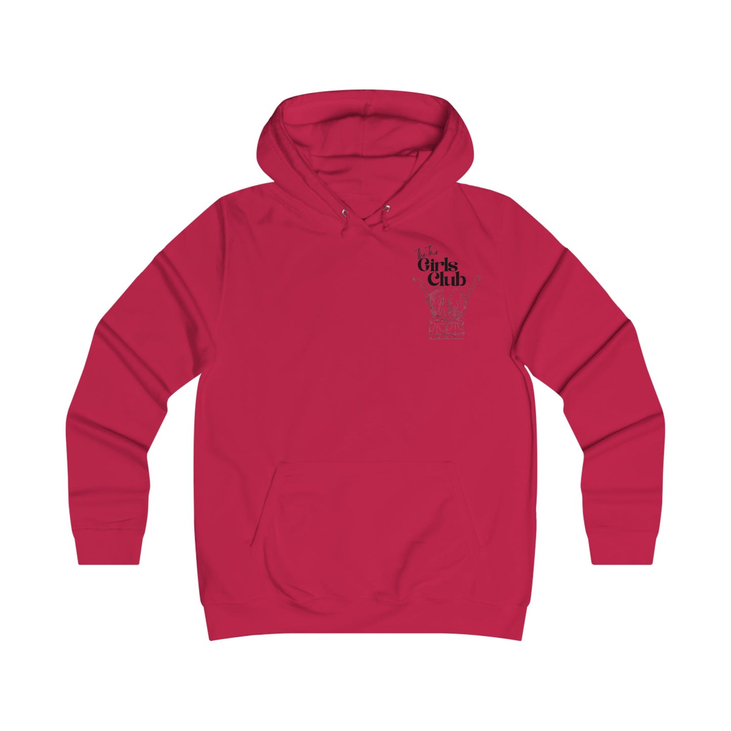 QUEER 2Girls Club Hoodie - Stylish & Playful College Apparel