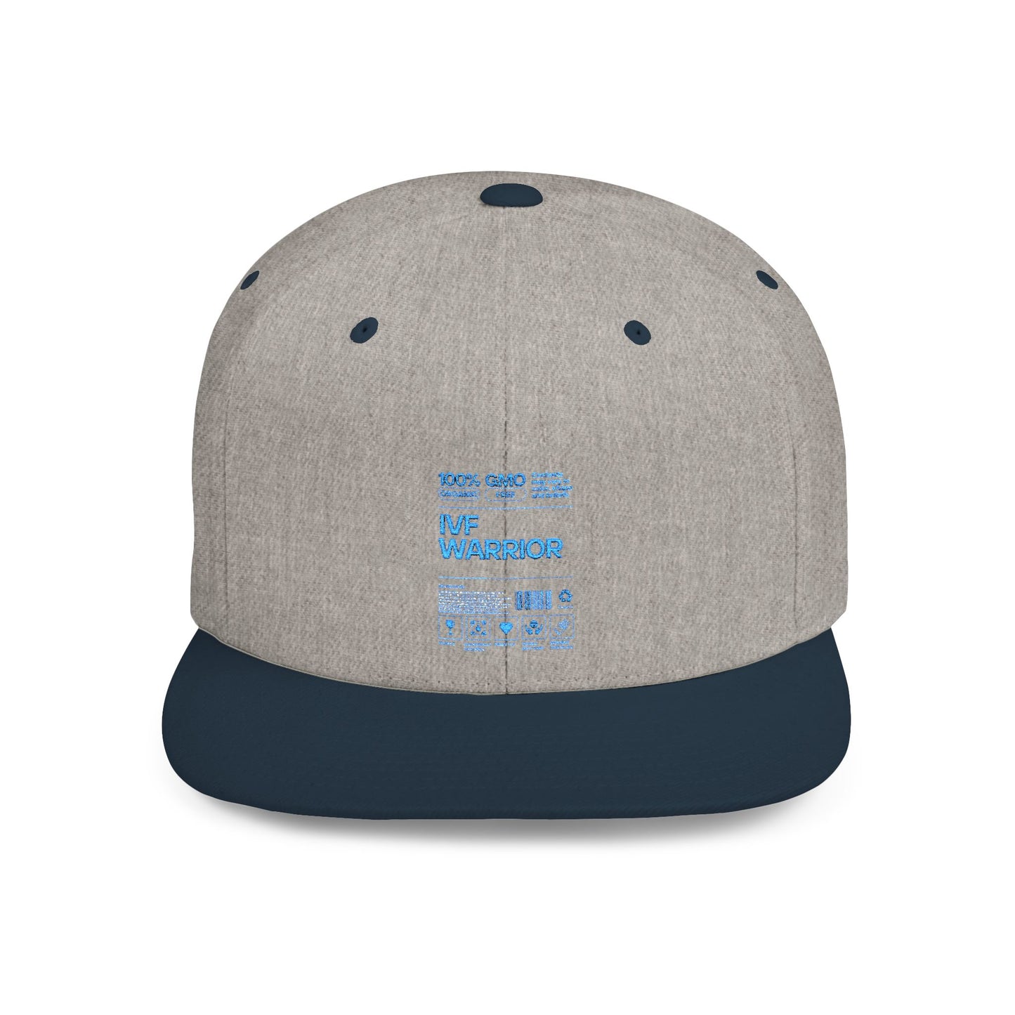 IVF Warrior Snapback Cap, Fertility Awareness Hat, Embroidered Snapback, Infertility Support Cap, Snapback Cap for IVF Journey