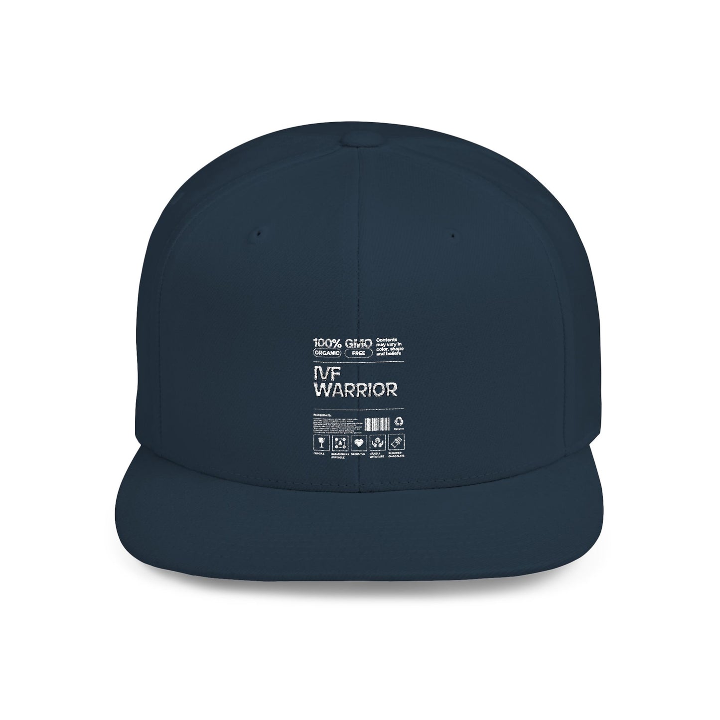 IVF Warrior Snapback Cap, Fertility Awareness Hat, Embroidered Snapback, Infertility Support Cap, Snapback Cap for IVF Journey