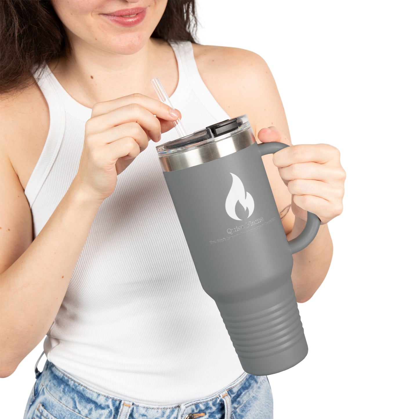 Ace & Aro Pride LGBTQ Insulated Mug, Playful Lyrics