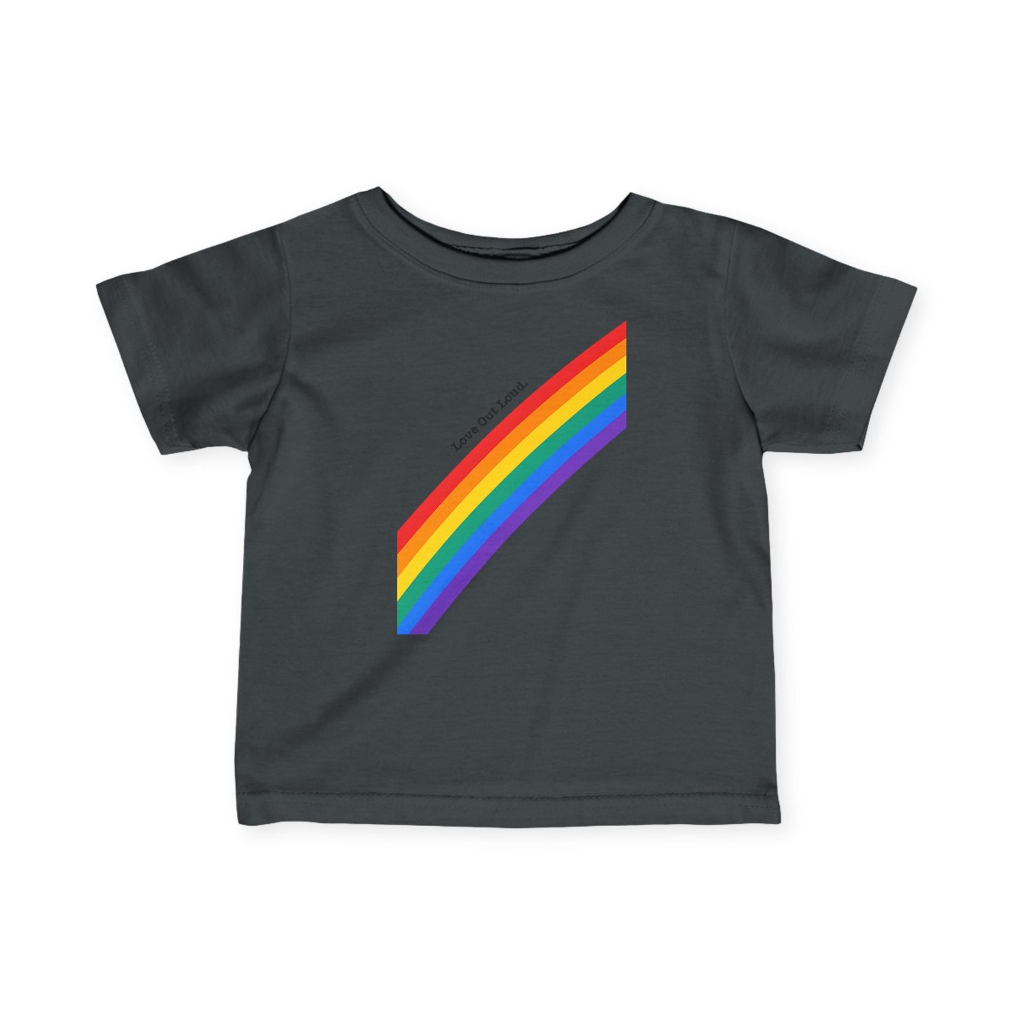 Rainbow Pride Infant Tee - Celebrate Love and Diversity