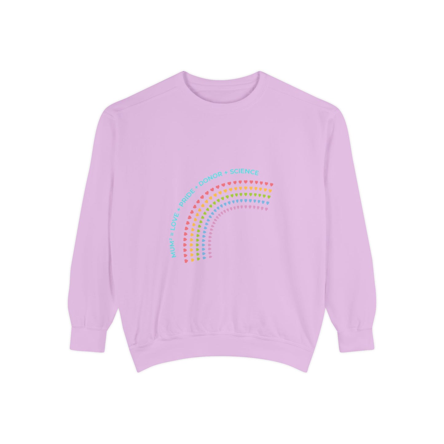 PRIDE MUMS Colorful Pride & Science Sweatshirt, Unisex Fashion, LGBTQ+ Apparel, Comfortable Casual Wear, Perfect Gift for Pride Month