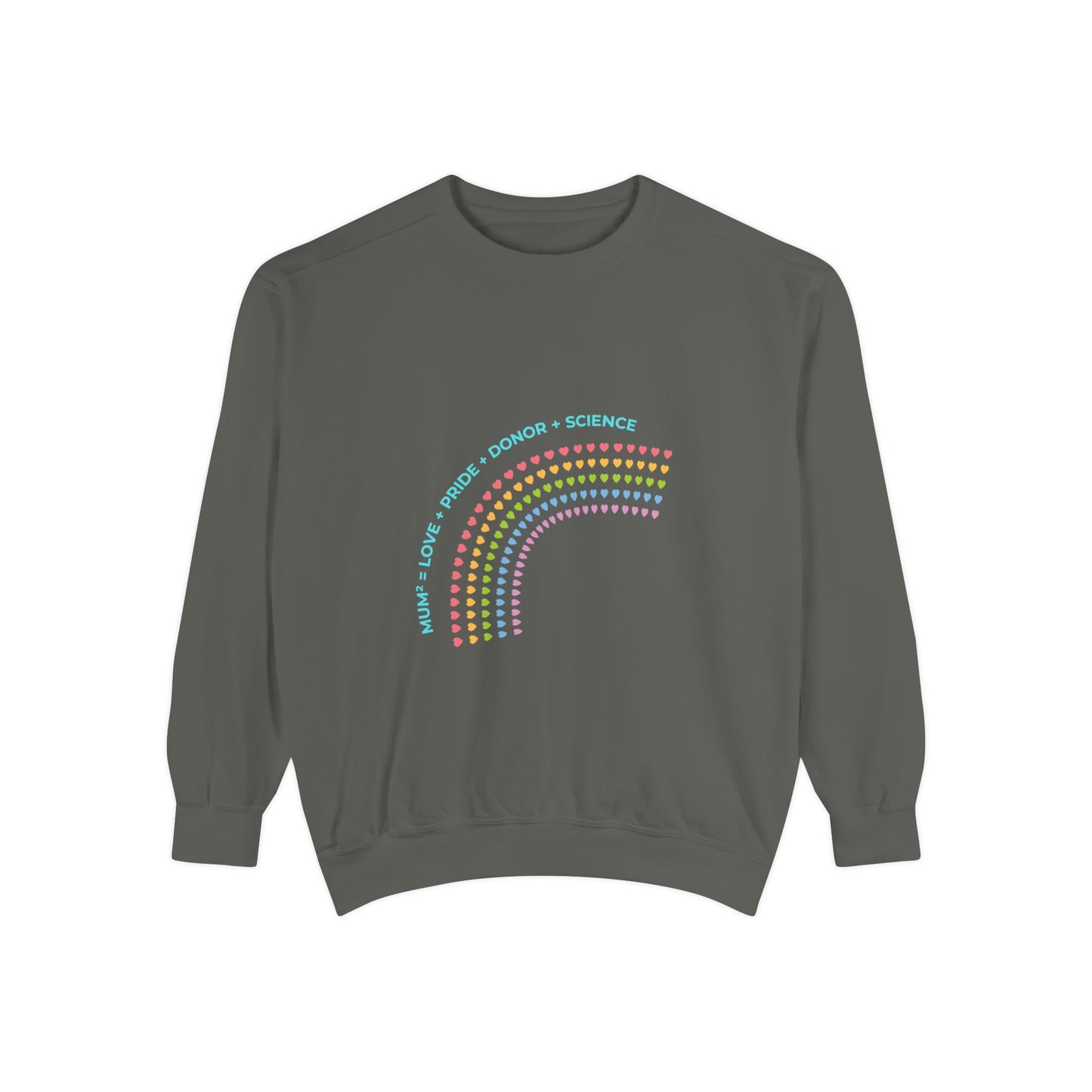 PRIDE MUMS Colorful Pride & Science Sweatshirt, Unisex Fashion, LGBTQ+ Apparel, Comfortable Casual Wear, Perfect Gift for Pride Month