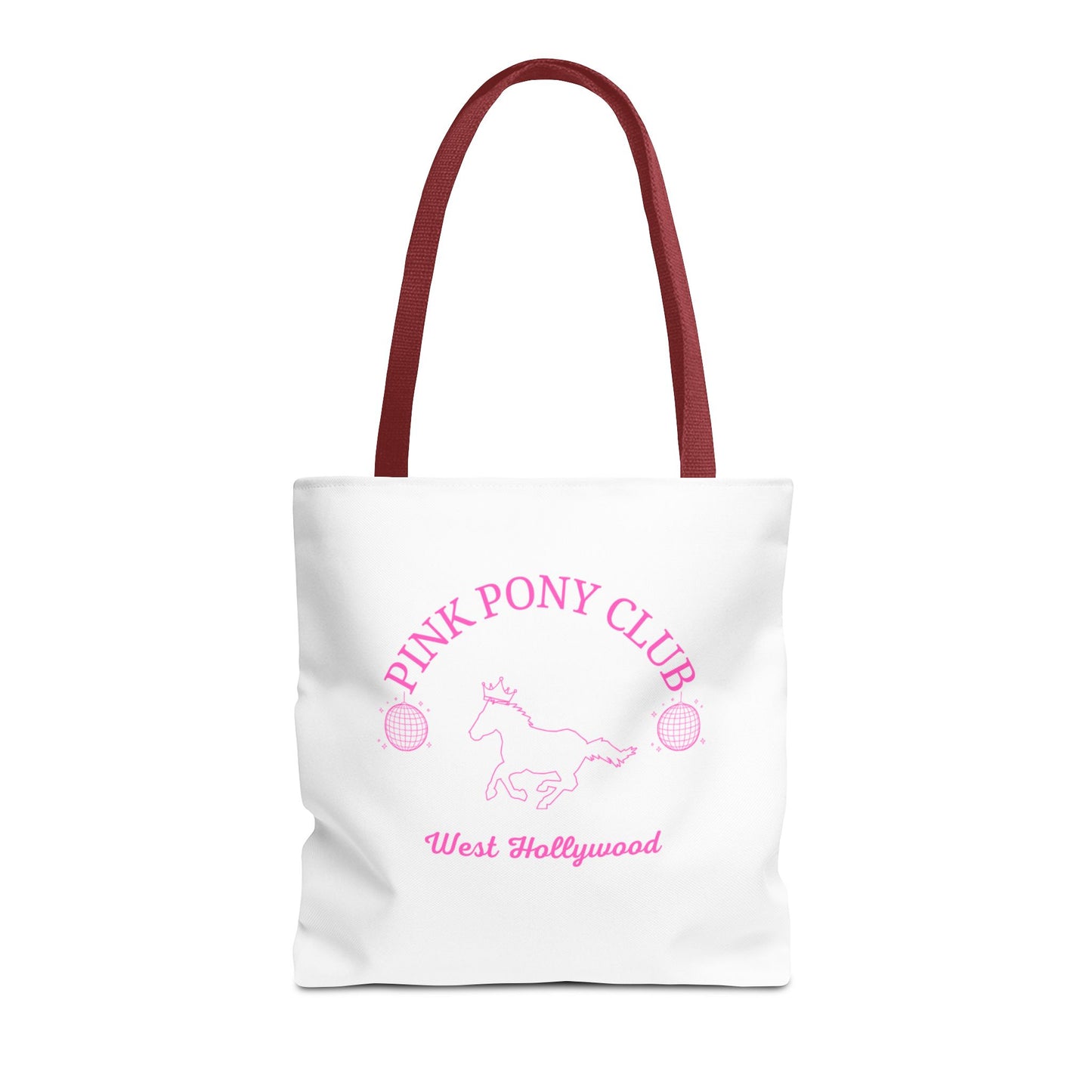 Queers & Queens Pink Pony Club Tote Bag - Stylish & Fun for LGBTQ