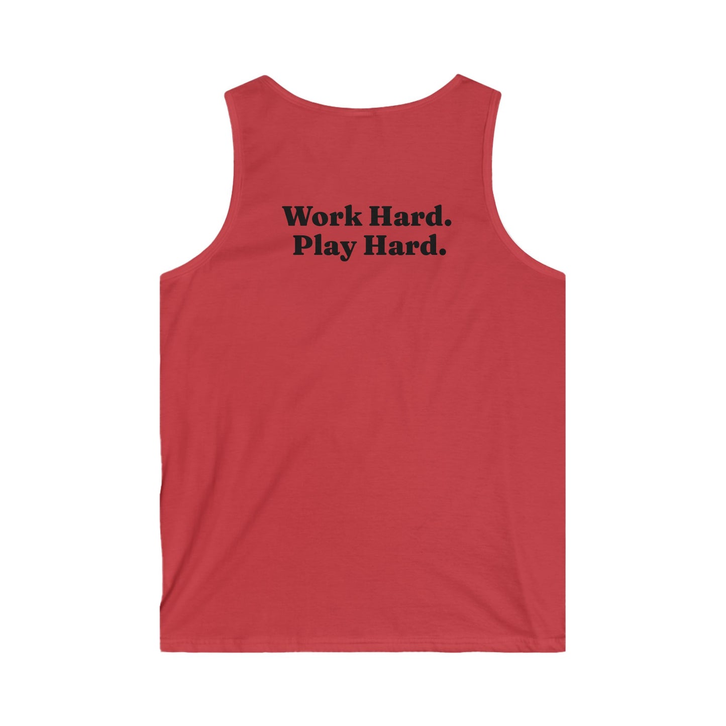 LGBTQ Bear's Fitness Tank Top - Work Hard Play Hard