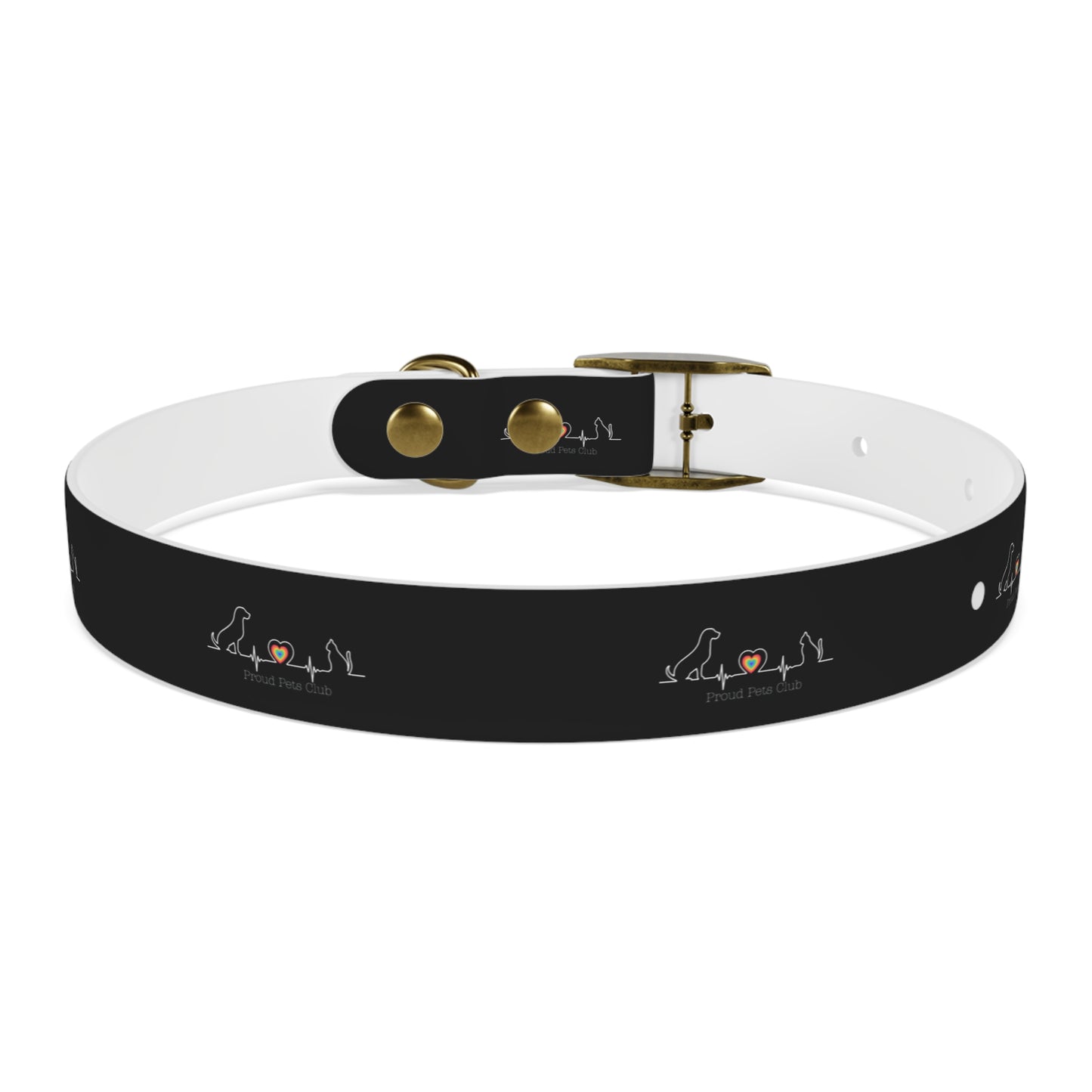 Dog Collar - LGBTQ Proud Pets Club Collar for Pet Dog in LGBTQ Family