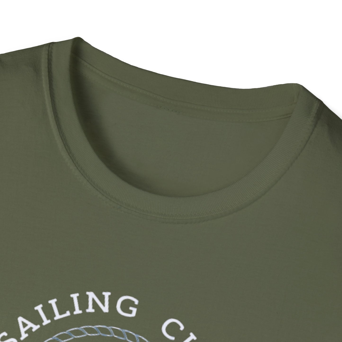 QUEER Sailing Club Unisex Softstyle T-Shirt - Fun Nautical Graphic Tee