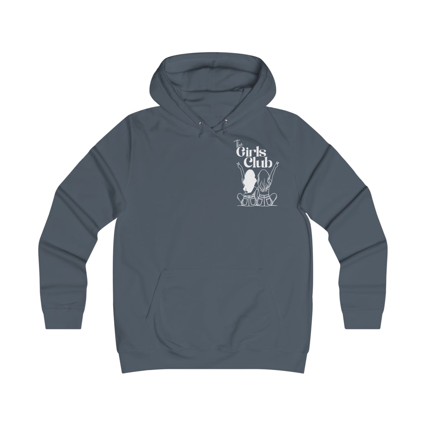 QUEER Girls Club Hoodie - Stylish & Playful College Apparel