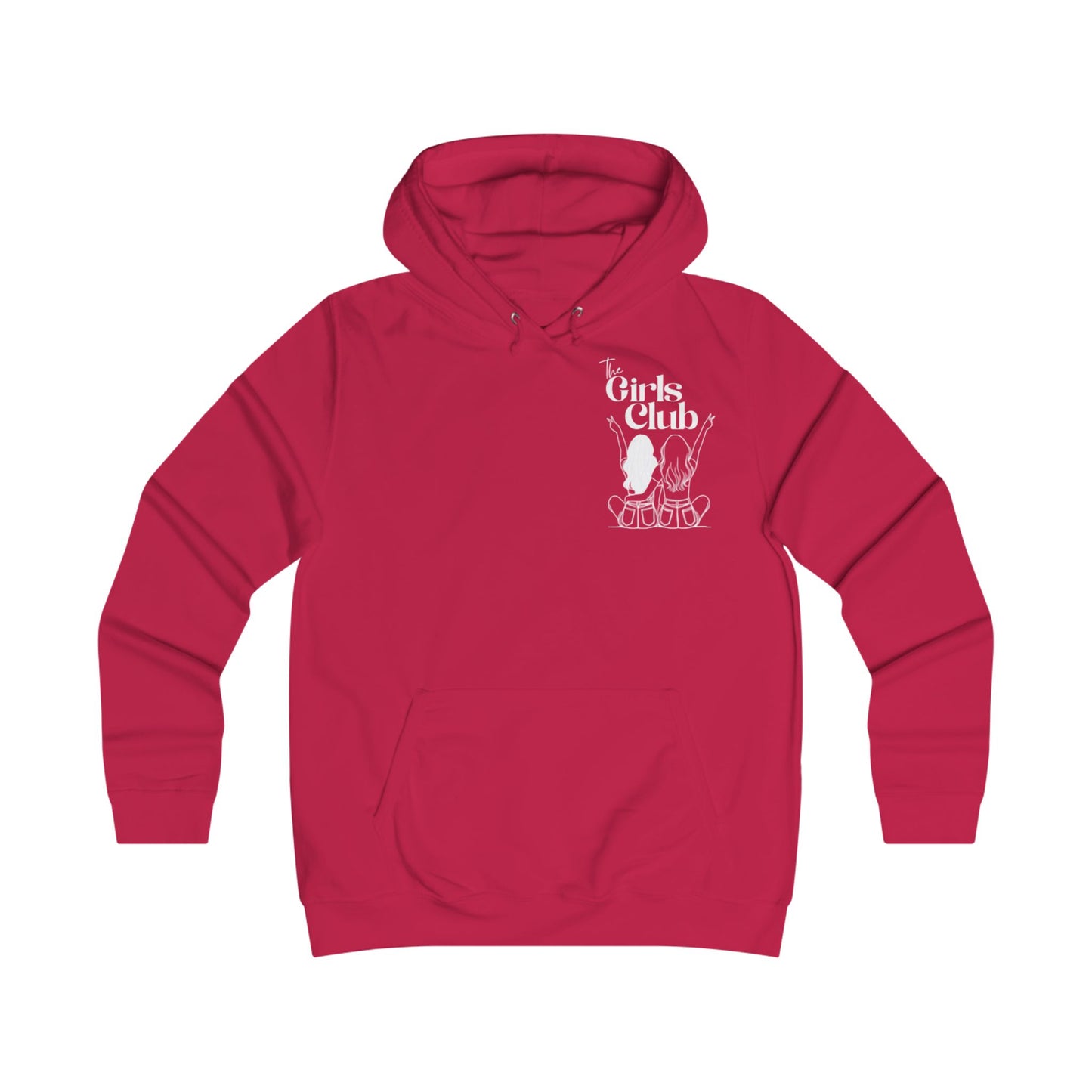 QUEER Girls Club Hoodie - Stylish & Playful College Apparel