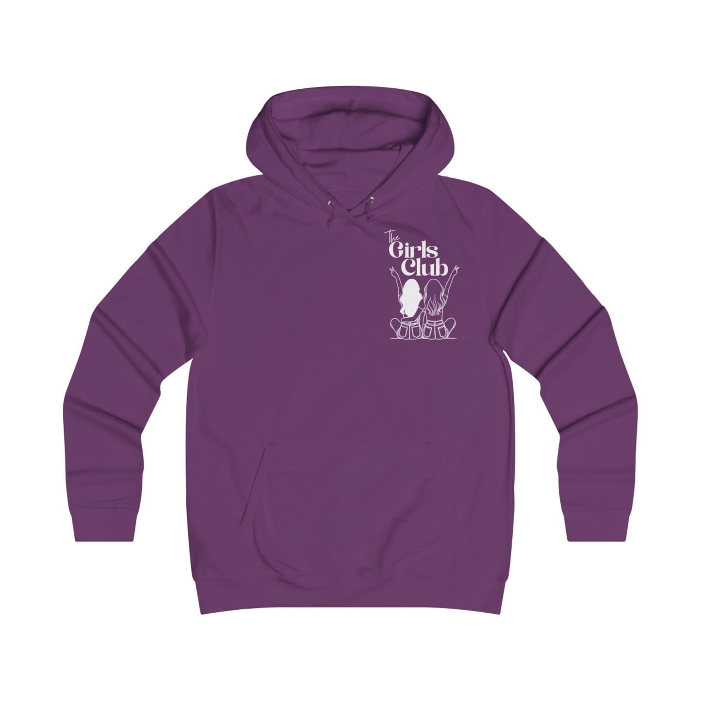 QUEER Girls Club Hoodie - Stylish & Playful College Apparel