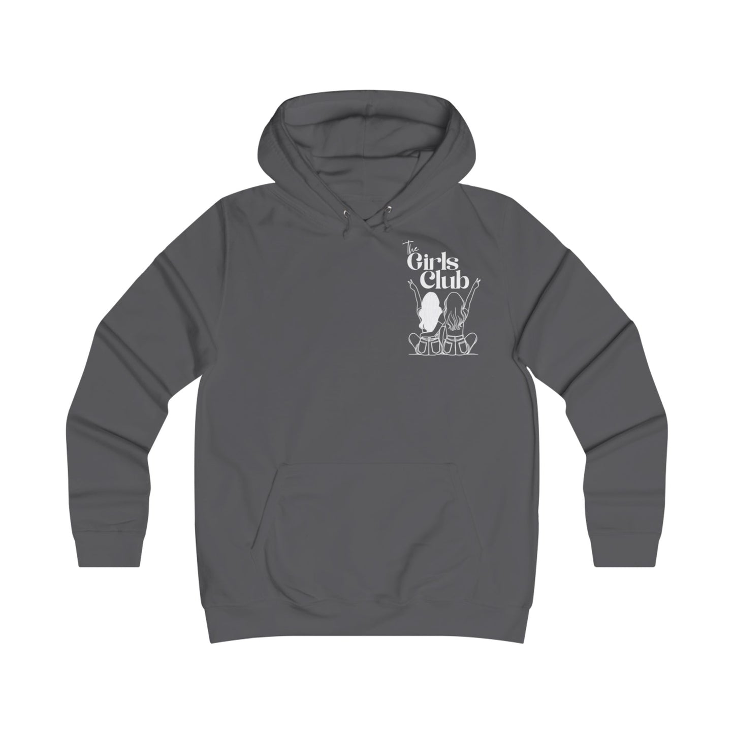 QUEER Girls Club Hoodie - Stylish & Playful College Apparel