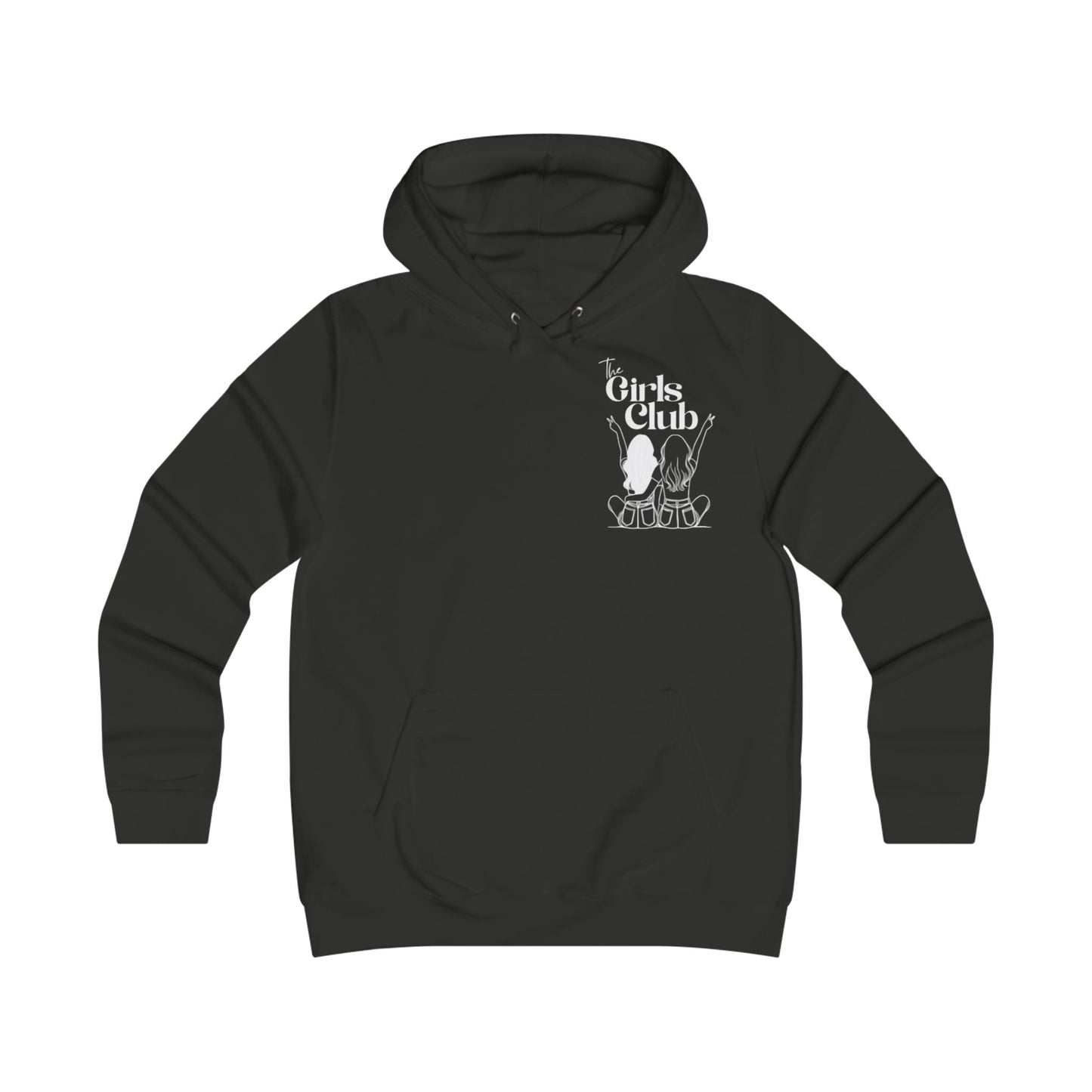 QUEER Girls Club Hoodie - Stylish & Playful College Apparel