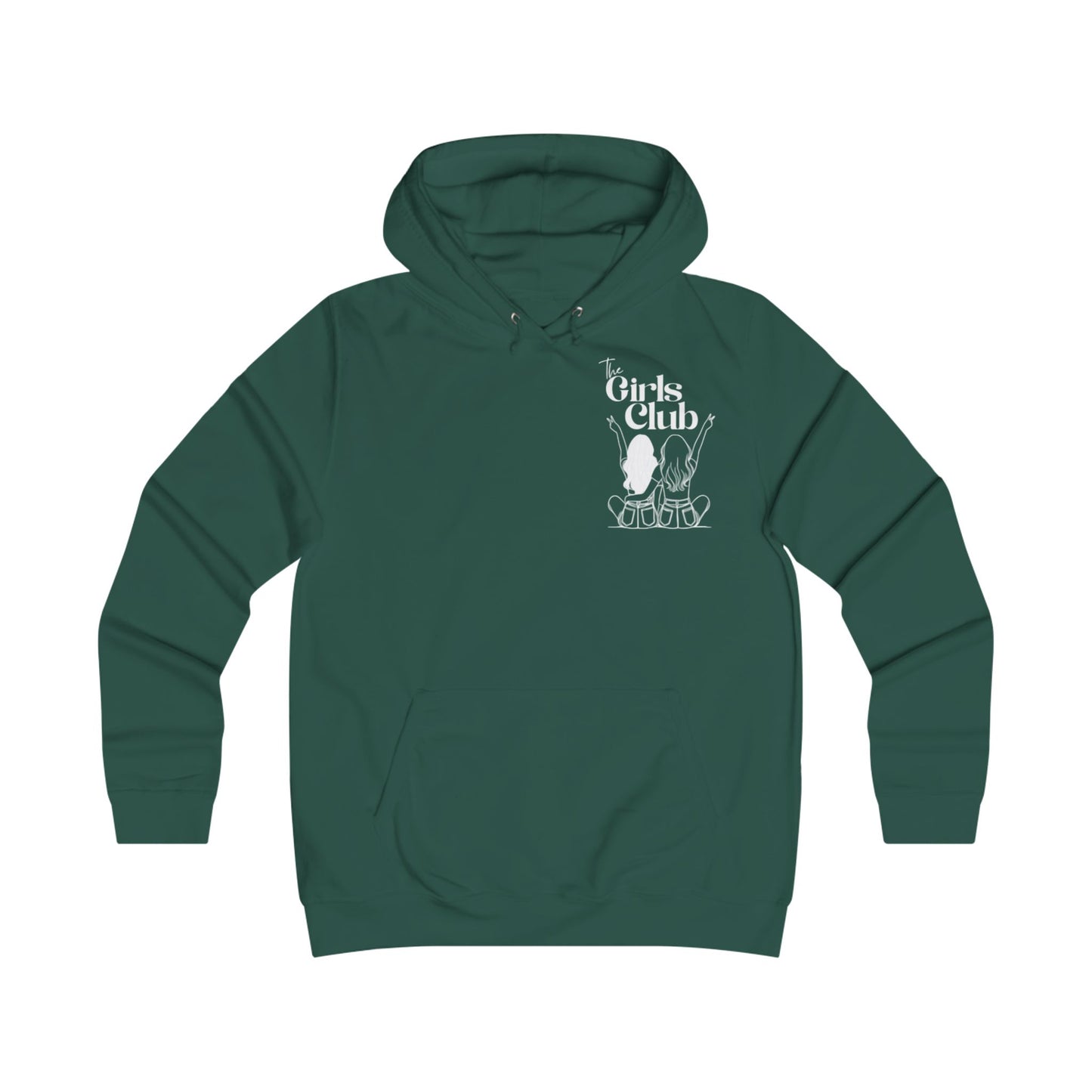 QUEER Girls Club Hoodie - Stylish & Playful College Apparel