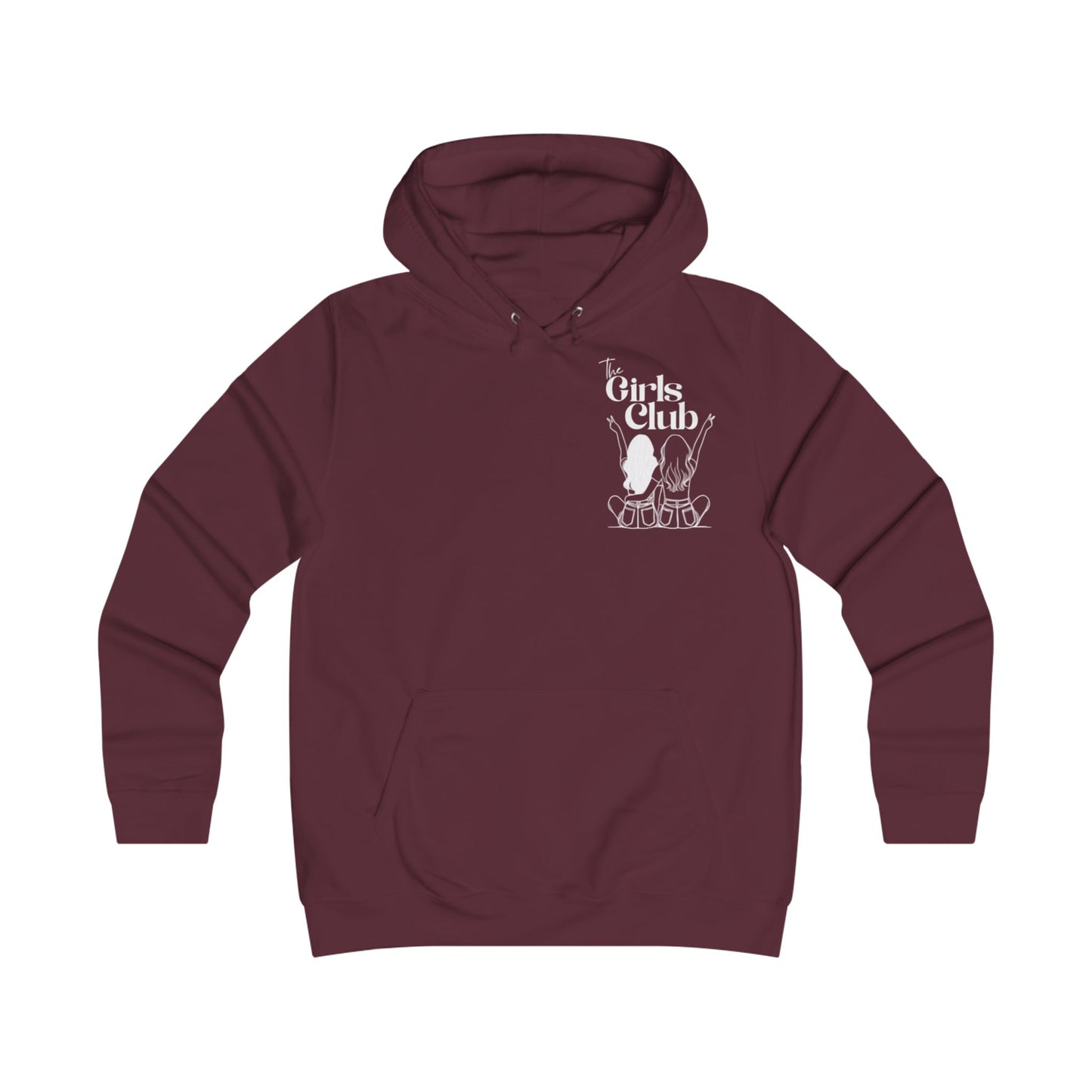 QUEER Girls Club Hoodie - Stylish & Playful College Apparel