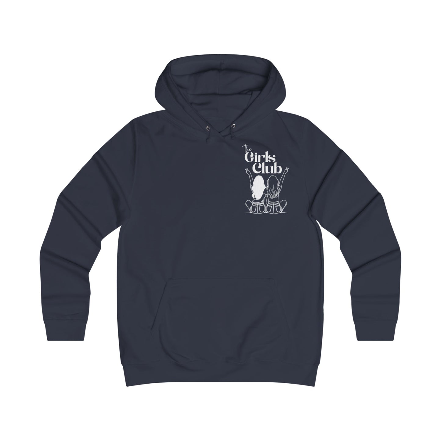 QUEER Girls Club Hoodie - Stylish & Playful College Apparel