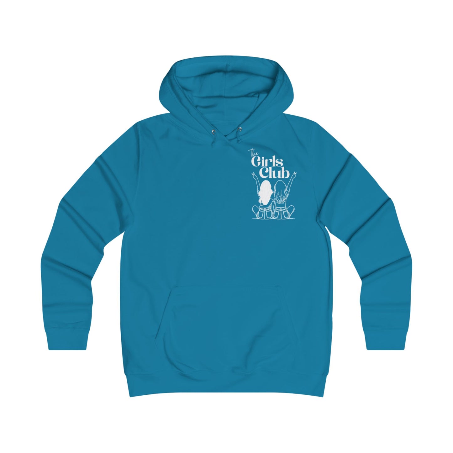 QUEER Girls Club Hoodie - Stylish & Playful College Apparel