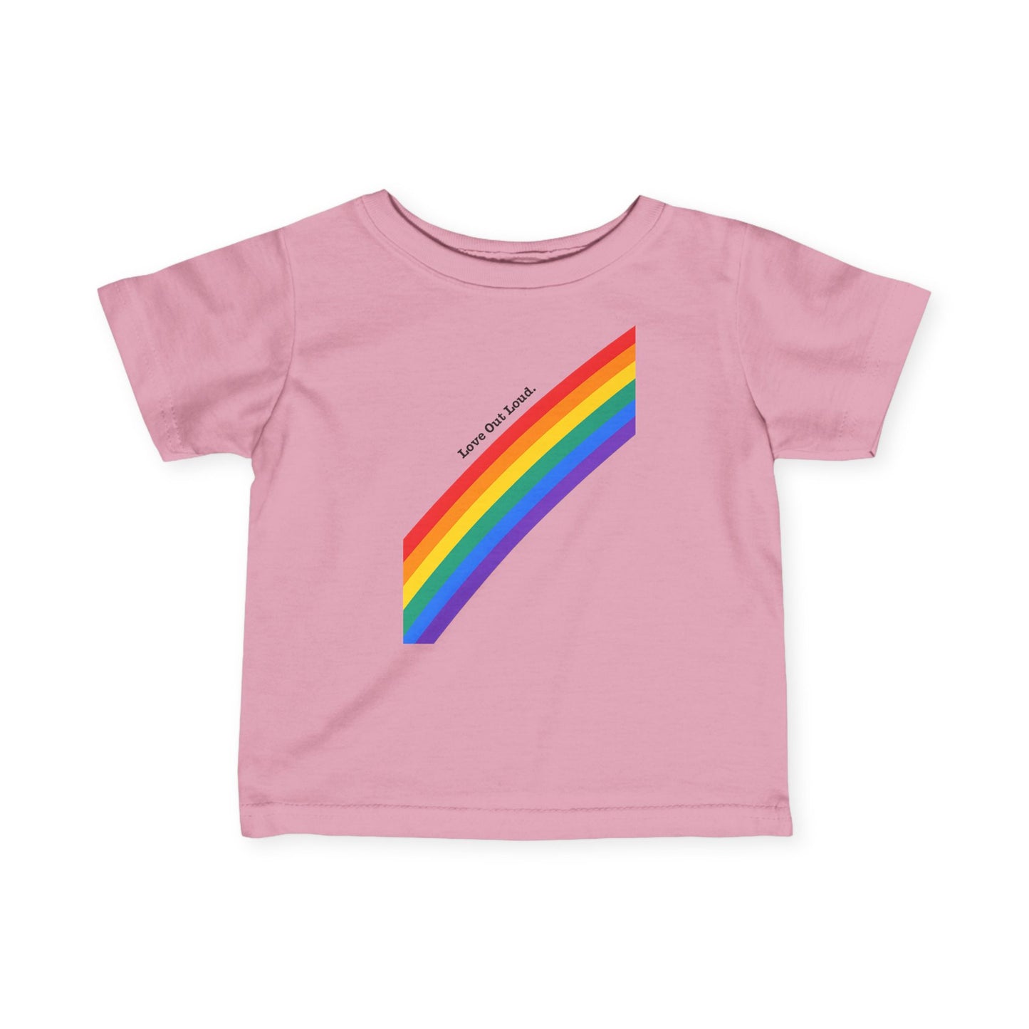Rainbow Pride Infant Tee - Celebrate Love and Diversity