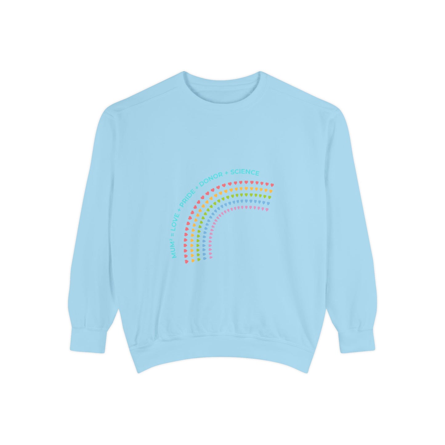 PRIDE MUMS Colorful Pride & Science Sweatshirt, Unisex Fashion, LGBTQ+ Apparel, Comfortable Casual Wear, Perfect Gift for Pride Month