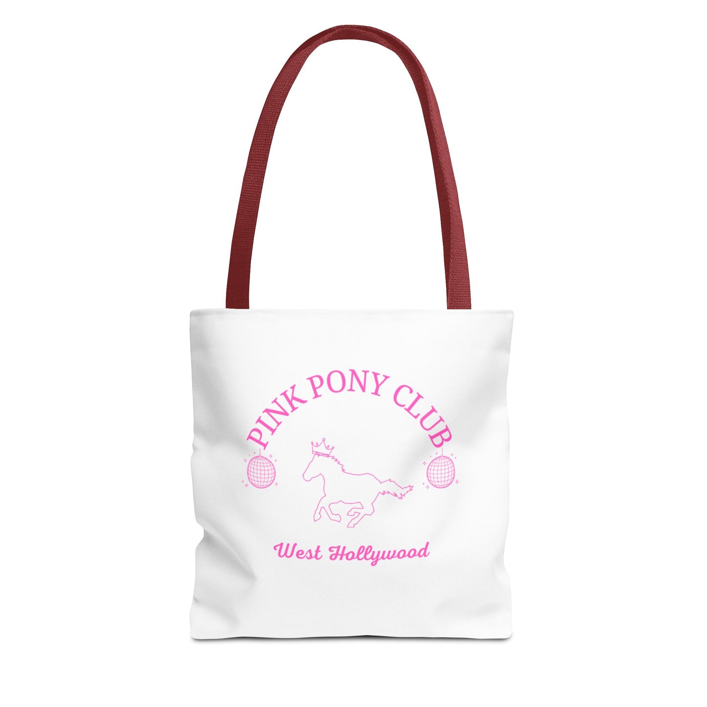Queers & Queens Pink Pony Club Tote Bag - Stylish & Fun for LGBTQ