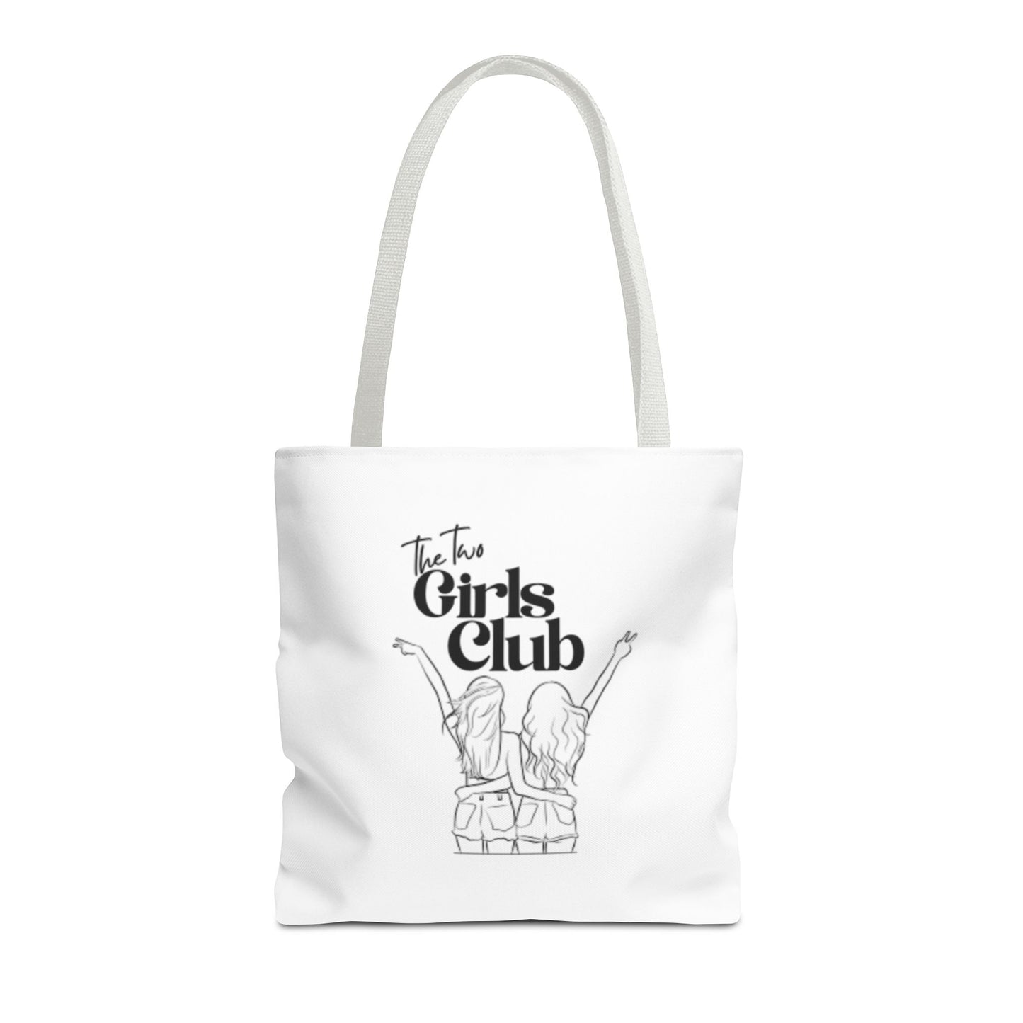The Two Girls Club PRIDE Girls who like girls Tote Bag - Stylish & Fun for lesbian Friends!