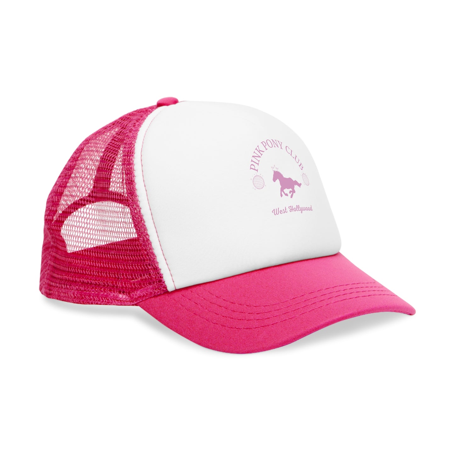 Pink Pony Club Mesh Cap – Trendy Trucker Hat for Fashion Lovers